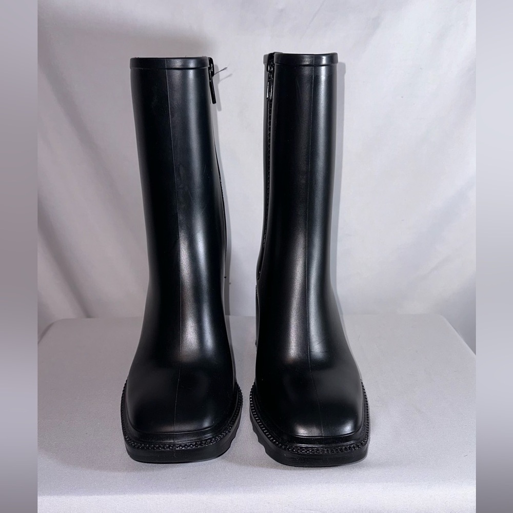 INC Mid Calve Chunky Heel Boot👢
